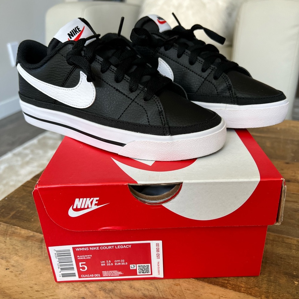 Nike Court Legacy Sneakers - Black